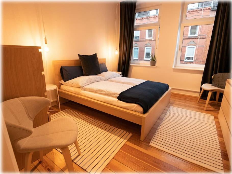 Gemuetlich - 2 Zimmer-Altbau, 24H Check-In 基尔 外观 照片